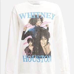 NWT Daydreamer Whitney Houston long sleeve tshirt!